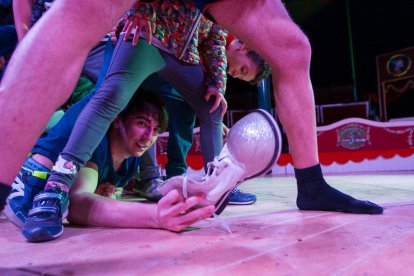 Reus Circ Social trasllada una de les seves sessions a un escenari diferent