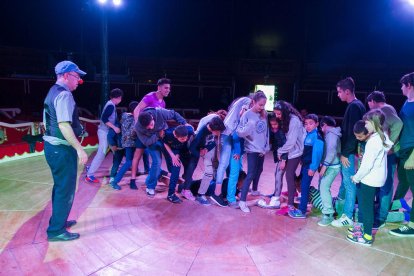 Reus Circ Social trasllada una de les seves sessions a un escenari diferent
