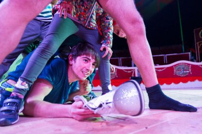 Reus Circ Social trasllada una de les seves sessions a un escenari diferent