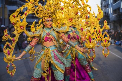 Les 18 millors carrosses del 2019 van desfilar pels carrers del centre de la ciutat