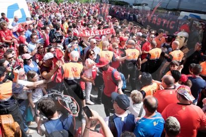 El Nàstic derrota al Girona (3-1) i surt del descens