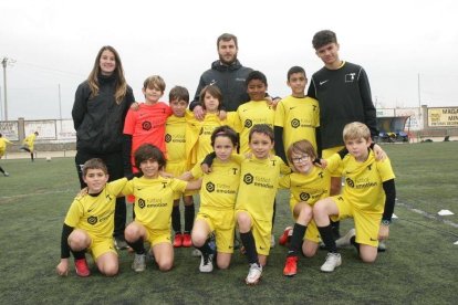 Els 300 jugadors van ser sobre la gespa de l'estadi Ortega Parejo de Campclar