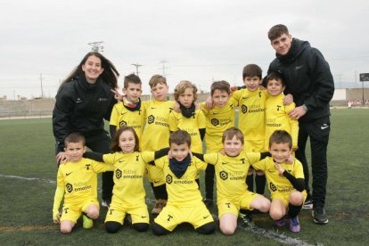 Els 300 jugadors van ser sobre la gespa de l'estadi Ortega Parejo de Campclar