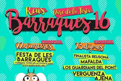 Barraques de Reus reduce un día de actuaciones musicales