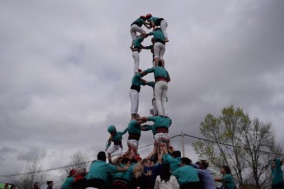 Castells i solidaritat, a la Muntanyeta