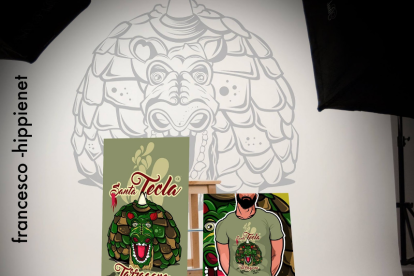 La Cucafera, protagonista de tres propuestas de cartel de Santa Tecla 2016