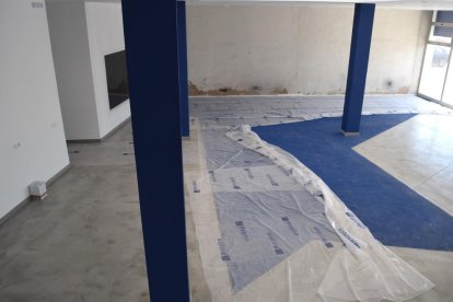 El nou local dels Xiquets del Serrallo