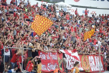 El Nàstic impulsa la graderia d'animació de cara a la pròxima temporada