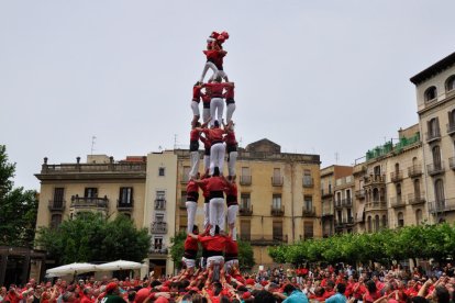 La Joves de Valls no se'n surt amb el castell de nou a la Diada del Pati