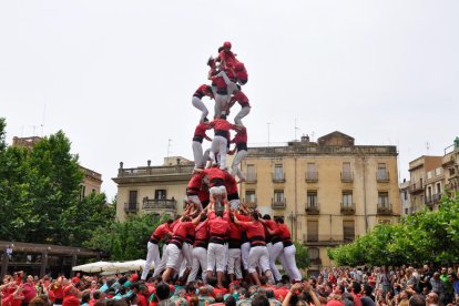 La Joves de Valls no se'n surt amb el castell de nou a la Diada del Pati