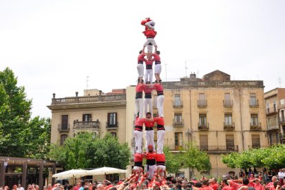 La Joves de Valls no se'n surt amb el castell de nou a la Diada del Pati