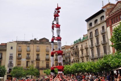 La Joves de Valls no se'n surt amb el castell de nou a la Diada del Pati