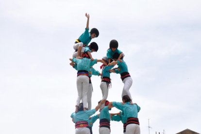 La Joves de Valls no se'n surt amb el castell de nou a la Diada del Pati
