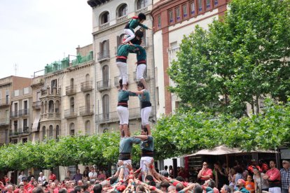 La Joves de Valls no se'n surt amb el castell de nou a la Diada del Pati