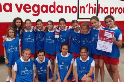 Aura promou una campanya de donació de sang sota el lema «Una mica de tu, una vida per algú»