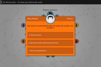 La CUP estrena un joc online sobre la corrupció