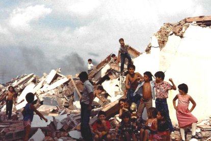 Se ceden fotografías del desaparecido barrio de la Esperanza en el Archivo Municipal