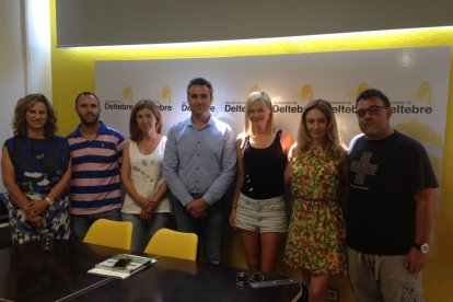 Júlia Takacs entrena en Deltebre