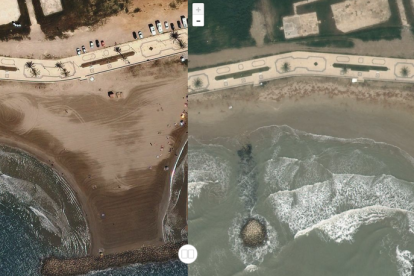 Crean una herramienta para comprobar los daños del temporal en el litoral catalán