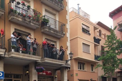 Els racons del Barri Antic s'omplen de notes i dansa amb 'Música als balcons'