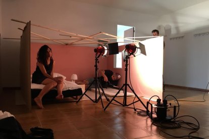 El grup Anna d'Ivori roda a Tarragona el seu segon videoclip