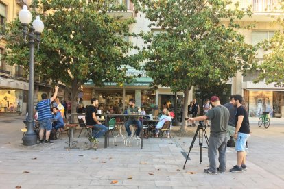 El grup Anna d'Ivori roda a Tarragona el seu segon videoclip