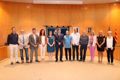 Visita institucional de Puigdemont a Cambrils