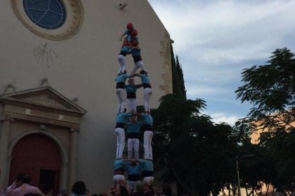 Els Xiquets de Tarragona ensopeguen amb el 4de8 a Vila-seca