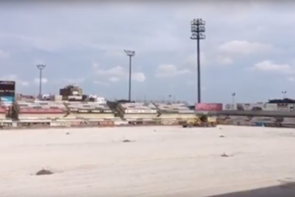 Les obres de l'Estadi Municipal de Reus ja estan en marxa