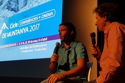 La conferència de l'alpinista i escalador basc Alex Txikon clou el Cicle de Muntanya