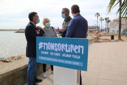 Monsortirem reparte 7.000 euros entre los afectados por los aguaceros del año pasado en Alcanar