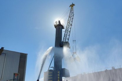 El Port de Tarragona organitza un simulacre al Moll de Castella