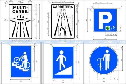 El proper any la DGT instal·larà a les carreteres noves senyals de trànsit