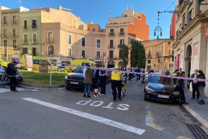 Tiroteig a la plaça de la Mitja Lluna de Tarragona.