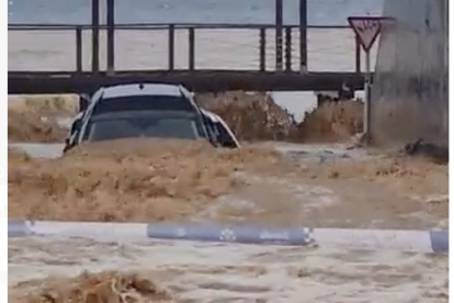 La lluvia colapsa Tarragona