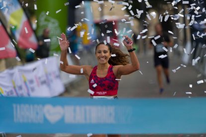 Àngel Martínez i Stella Beazzutti, guanyadors de la Tarraco Health Race en la modalitat de 10K