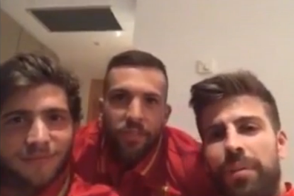 El Nàstic, en primer pla des del Periscope de Piqué
