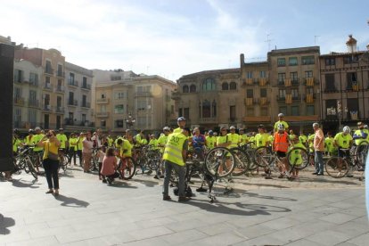 Pedalada cicloturística, a la Ruta de l'oli de Bicicamp