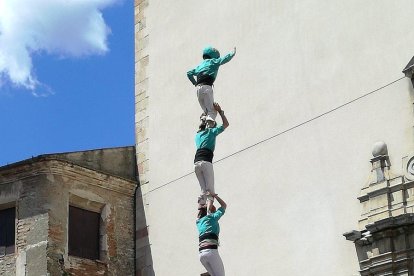 Jornada dominical d'estrena per a tres de les quatre colles de la ciutat