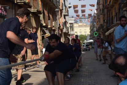Estratègia i força en el V Concurs d'Estirada de Corda de Sant Magí