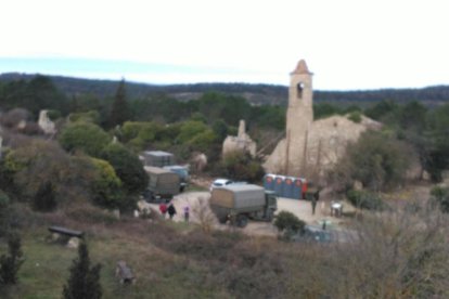 Els furgons de l'exèrcit circulen per Tarragona