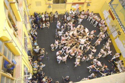 Tarragona Ciutat de Castells torna a ser un èxit tot i la pluja