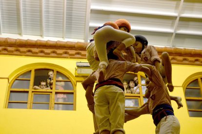 Tarragona Ciutat de Castells torna a ser un èxit tot i la pluja