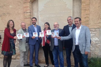 Es presenta a Barberà dela Conca la campanya 'Aquí, vins catalans'