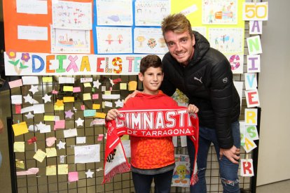 Dimitrievski, Barreiro i Bernabé s'acosten a l'Hospital Joan XXIII