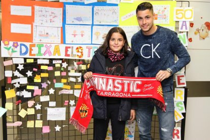 Dimitrievski, Barreiro i Bernabé s'acosten a l'Hospital Joan XXIII