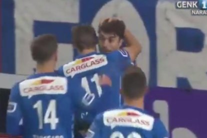 El primer gol de José Naranjo dóna els tres punts al Genk
