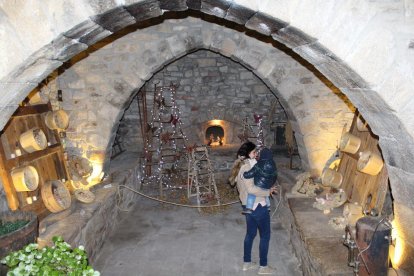 Conesa dona la benvinguda al Nadal amb l'encesa de llums