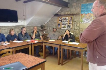 La Febró, camp de pràctiques per a gossos pastor