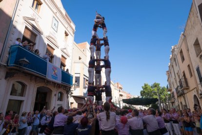 A La Canonja, la Jove i el Serrallo roden castells que han d'evolucionar per Sant Magí